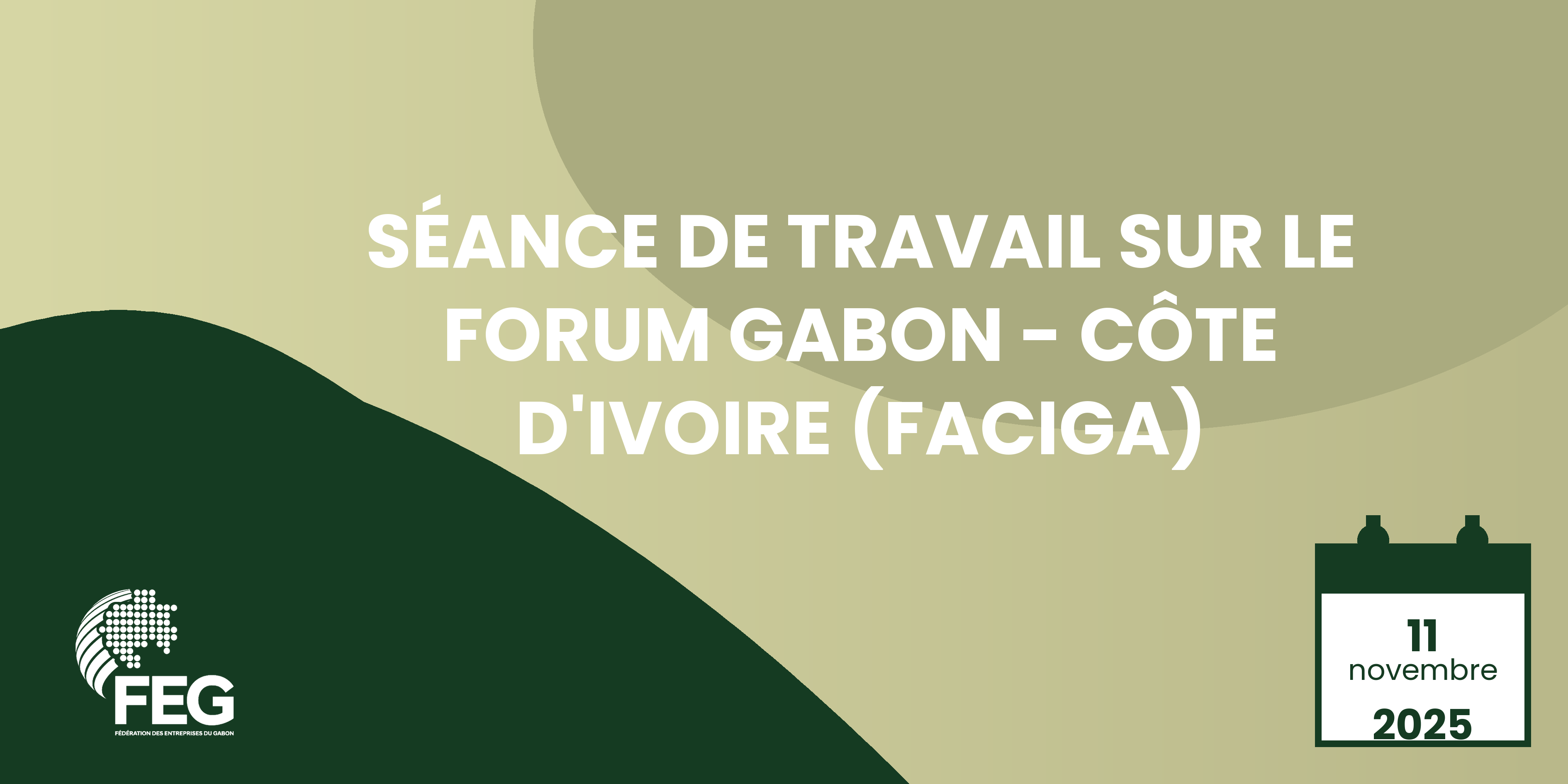 Séance de travail sur le Forum Gabon-Côte d’Ivoire (FACIGA)