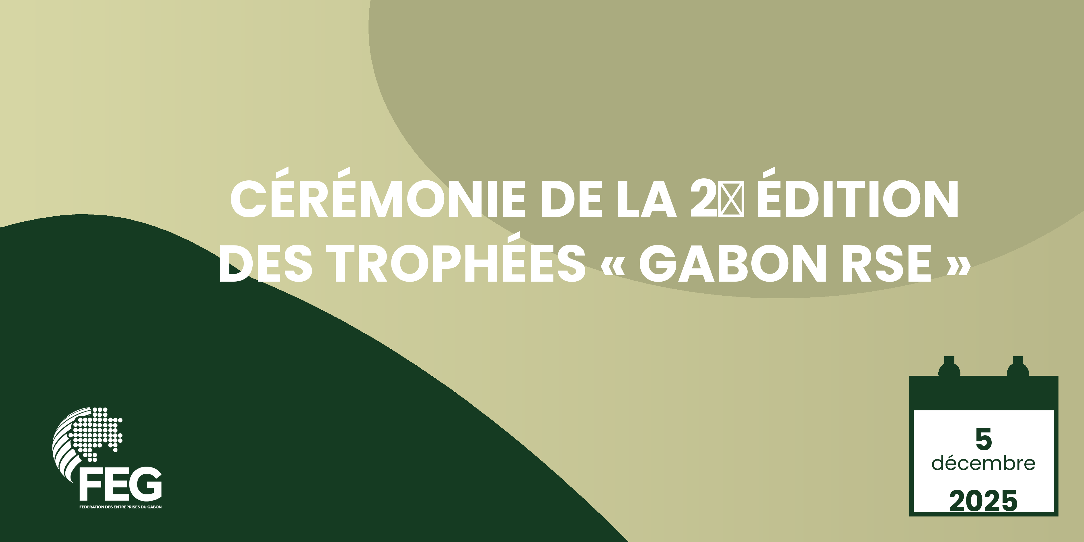 Cérémonie de la 2ème édition des trophées « Gabon RSE »