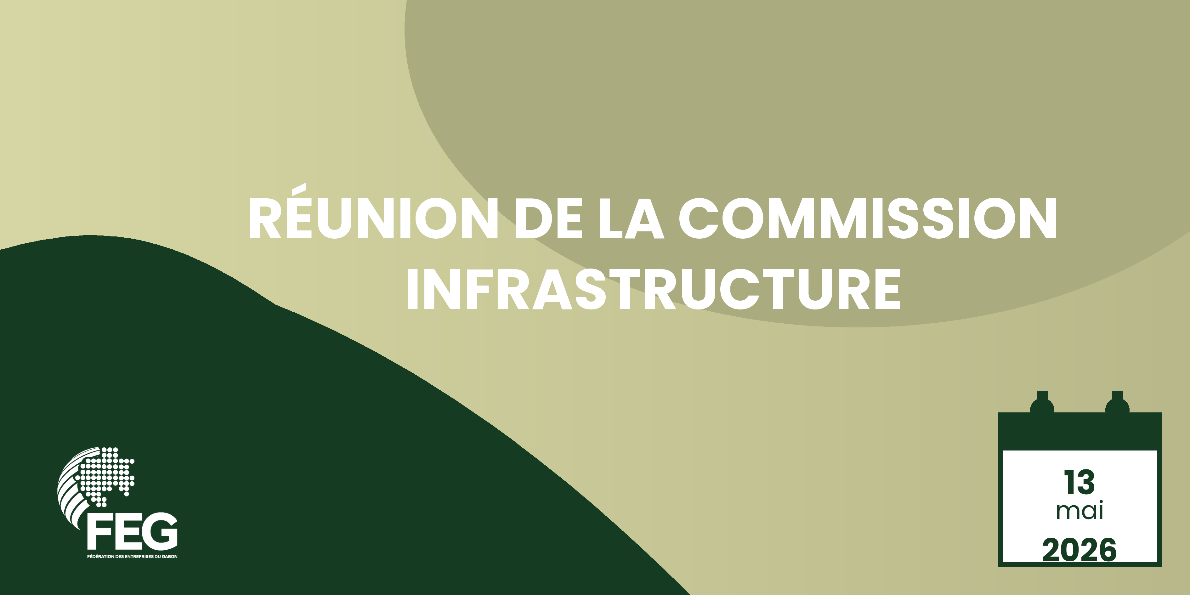 Réunion de la Commission Infrastructure