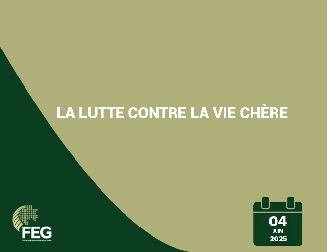 La lutte contre la vie chère